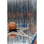 Дизайнерский ковер в виде звезды Poltronova Tappeto Stella Grey Navy Blue Rug варинант исполнения - 4 | Loft Concept в Твери