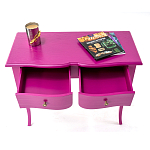 Консоль с выдвижными ящиками Colorfy Pink варинант исполнения - 2 | Loft Concept в Твери