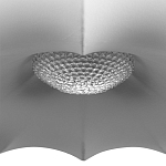 Подвесной светильник с белым фигурным абажуром и мягкими волнистыми краями Cloud Motion  варинант исполнения - 13 | Loft Concept в Твери