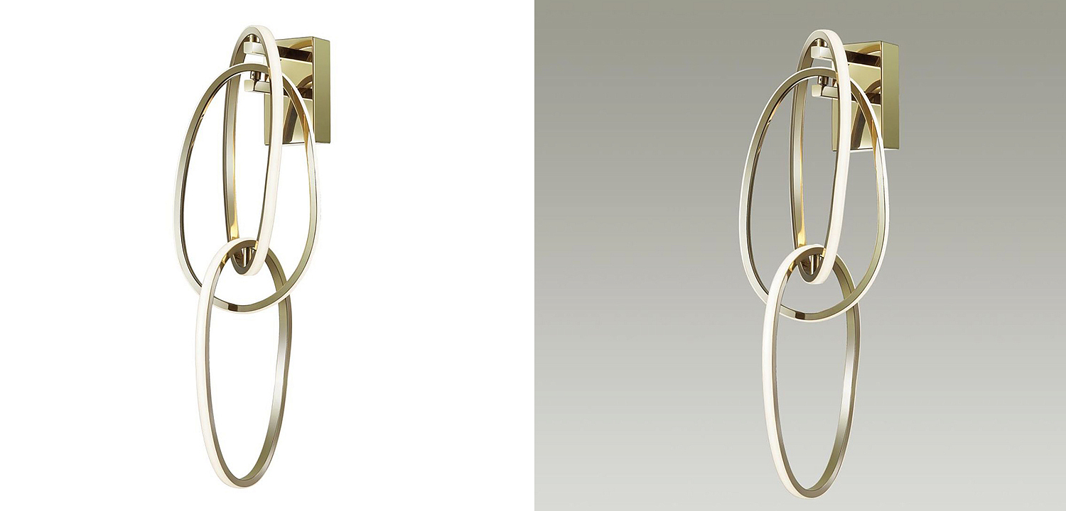 Бра 3 Chain Link Gold Бра 3 Chain Link Gold - Loft-Concept в Твери