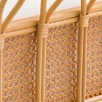 Настенная вешалка из ротанга Wila Wall Hanger M варинант исполнения - 4 | Loft Concept в Твери