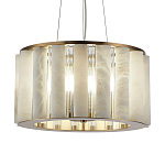 Люстра с абажуром из стекла и премиального алебастра Ravishment варинант исполнения - 2 | Loft Concept в Твери