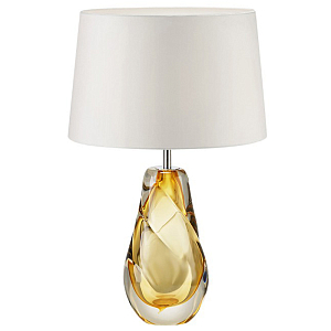 Лампа настольная Ritz Amber Table Янтарное стекло