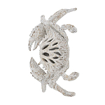 Статуэтка краб с детализированной текстурой в белом цвете Marine Accessories варинант исполнения - 1 | Loft Concept в Твери