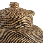 Плетеная корзина из ротанга и бамбука Wicker Vase Basket варинант исполнения - 2 | Loft Concept в Твери