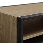 Стол журнальный в стиле лофт с полкой для хранения Warm Industrial варинант исполнения - 2 | Loft Concept в Твери