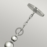 Люстра подвесная с белым тканевым цилиндрическим абажуром и декоративными шарами Hinkley варинант исполнения - 4 | Loft Concept в Твери