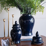 Ваза с крышкой однотонная Высота 48 см Chinoiserie Ceramics варинант исполнения - 5 | Loft Concept в Твери