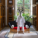 Дизайнерский диван с двумя подушками-валиками Poltronova Mitzi Sofa варинант исполнения - 6 | Loft Concept в Твери