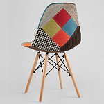 Стул с обивкой в технике пэчворк DSW варинант исполнения - 5 | Loft Concept в Твери