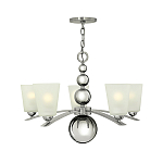 Люстра с матовыми конусными плафонами и декоративными элементами в форме шаров Hinkley варинант исполнения - 10 | Loft Concept в Твери