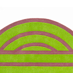 Дизайнерский ковер зеленый Poltronova Sofo Verosa Rug варинант исполнения - 6 | Loft Concept в Твери