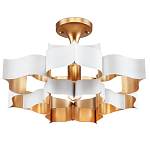 Люстра фигурная в сочетании белого и золотого цвета Shapes Inspired by Nature варинант исполнения - 2 | Loft Concept в Твери