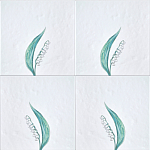 Плитка с узором Ландыш варинант исполнения - 1 | Loft Concept в Твери