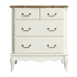 Комод с 4-мя большими ящиками из массива берёзы Interiors Romance варинант исполнения - 2 | Loft Concept в Твери