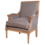 Кресло William Classical Armchair grey flax варинант исполнения - 3 | Loft Concept в Твери