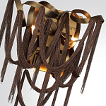 Бра с изогнутыми металлическими лентами и цепочками Atlantis Chain варинант исполнения - 4 | Loft Concept в Твери