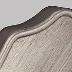 Бра серебрянного цвета с лампой в виде свечи на изогнутой ножке Feiss варинант исполнения - 2 | Loft Concept в Твери