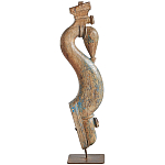 Арт-объект из антикварного тика Antique Fragment Statuette варинант исполнения - 1 | Loft Concept в Твери