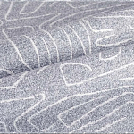 Мебельная ткань Букле серый цвет 140 см T3-9 варинант исполнения - 1 | Loft Concept в Твери