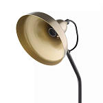 Настольная лампа с плафоном в форме купола в сочетании черного и золотистого цвета Minimalist Execution варинант исполнения - 4 | Loft Concept в Твери