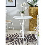 Столик белый кованный в прованском стиле Vaucluse варинант исполнения - 4 | Loft Concept в Твери