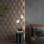 Гипсовая 3D панель с принтографией PM-30 варинант исполнения - 6 | Loft Concept в Твери