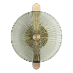 Бра с круглым стеклянным плафоном Gingham варинант исполнения - 7 | Loft Concept в Твери