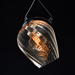 Подвесной светильник со стеклянном плафоном в форме бокала Kaleido варинант исполнения - 5 | Loft Concept в Твери