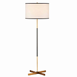 Торшер с тканевым абажуром в форме цилиндра Pinwheel Shape Base варинант исполнения - 1 | Loft Concept в Твери
