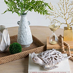 Статуэтка черепаха с ажурным панцирем и детализированной текстурой в белом цвете Marine Accessories варинант исполнения - 6 | Loft Concept в Твери