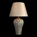 Настольная лампа с цветочной росписью Lamp Flower Painting варинант исполнения - 7 | Loft Concept в Твери