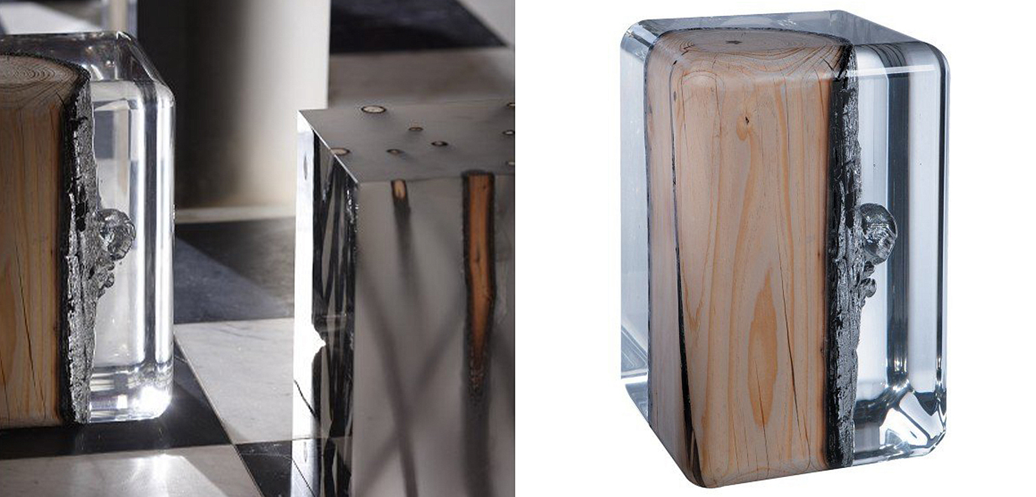 Дизайнерский Стол NILLEQ ICE burned Occasional table Дизайнерский Стол NILLEQ ICE burned Occasional table - Loft-Concept в Твери