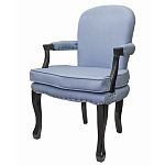 Кресло Aubrey Classical Armchair blue flax варинант исполнения - 3 | Loft Concept в Твери