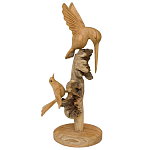 Статуэтка из дерева птицы Animals of the World варинант исполнения - 4 | Loft Concept в Твери