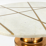 Кофейный столик с мраморной столешницей Sleeve варинант исполнения - 2 | Loft Concept в Твери