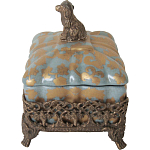 Фарфоровая шкатулка Puppy варинант исполнения - 2 | Loft Concept в Твери