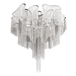 Люстра потолочная с металлическими цепочками Диаметр 99 см Atlantis Chain варинант исполнения - 2 | Loft Concept в Твери