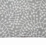 Постельное белье серого цвета с рисунком 200х220 см Blossom Essence варинант исполнения - 2 | Loft Concept в Твери