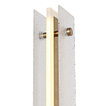 Торшер с прямоугольным плафоном с эффектом морозного стекла Freezing варинант исполнения - 4 | Loft Concept в Твери