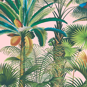 Обои ручная роспись Palmetum Rose