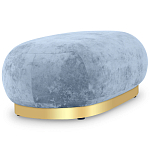 Длинный овальный пуф Ambrose Soft Oval Pouf варинант исполнения - 3 | Loft Concept в Твери