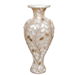 Торшер из перламутра в виде вазы Indonesian Vase варинант исполнения - 1 | Loft Concept в Твери