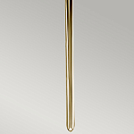 Бра вертикальное с белым полукруглым плафоном и длинным стержнем L Kichler варинант исполнения - 9 | Loft Concept в Твери