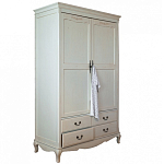 Шкаф платяной двухстворчатый с 4-мя ящиками Interiors Romance варинант исполнения - 1 | Loft Concept в Твери