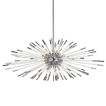 Дизайнерский светильник с лучами Morning Sun Chandelier Silver варинант исполнения - 6 | Loft Concept в Твери