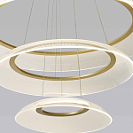 Люстра подвесная с 3-мя кольцевыми светодиодными лампами Catcher варинант исполнения - 3 | Loft Concept в Твери