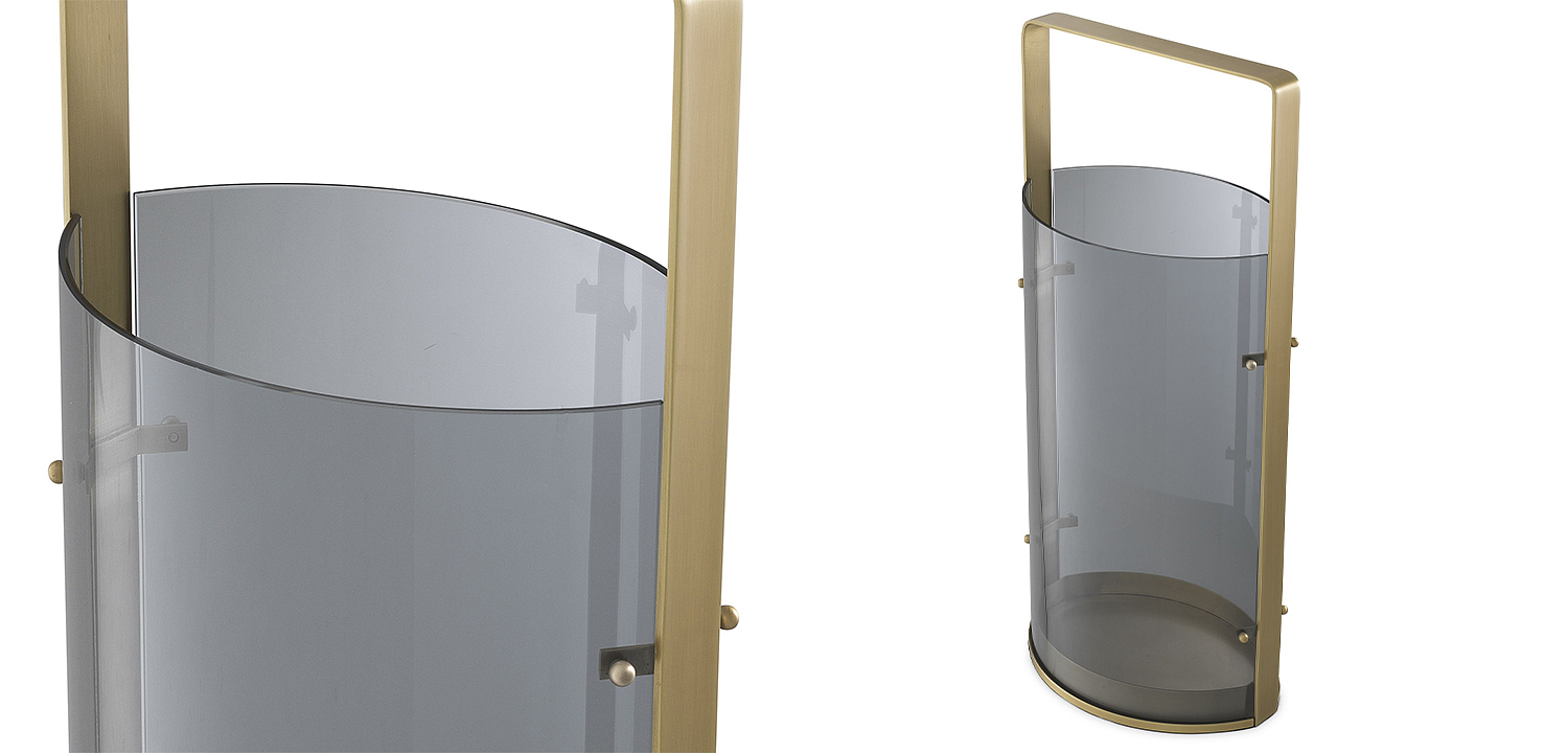 Подсвечник Eichholtz Hurricane Reid L Brass Подсвечник Eichholtz Hurricane Reid L Brass - Loft-Concept в Твери