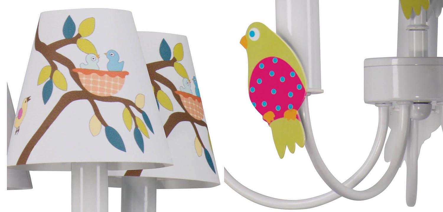 Люстра Сolored Nestlings Chandelier Люстра Сolored Nestlings Chandelier - Loft-Concept в Твери