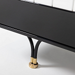 Черно-белый распашной комод Accordo варинант исполнения - 5 | Loft Concept в Твери